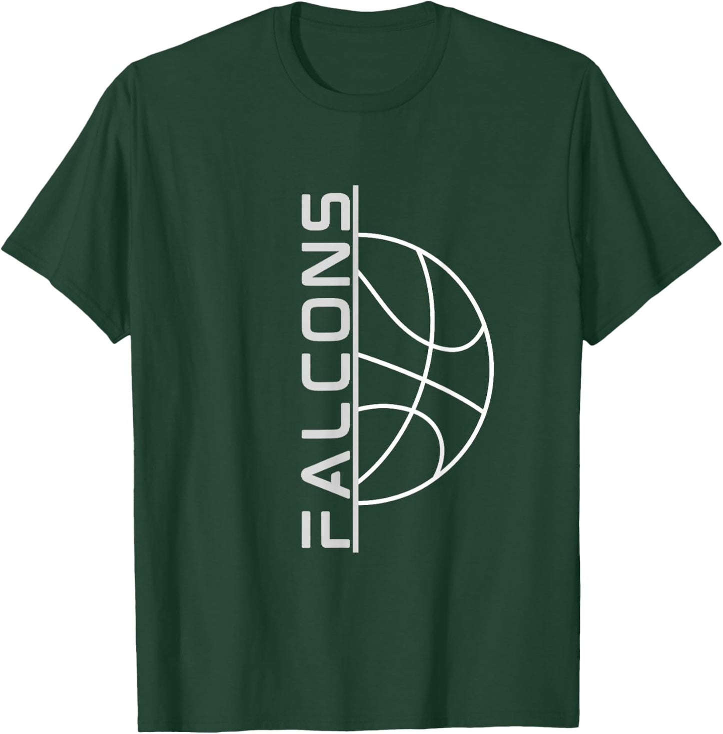 Falcons Basketball T-Shirt - T-Shirt | Forest
