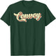 Convoy Retro Art Baseball Font Vintage T-Shirt - T-Shirt | Forest