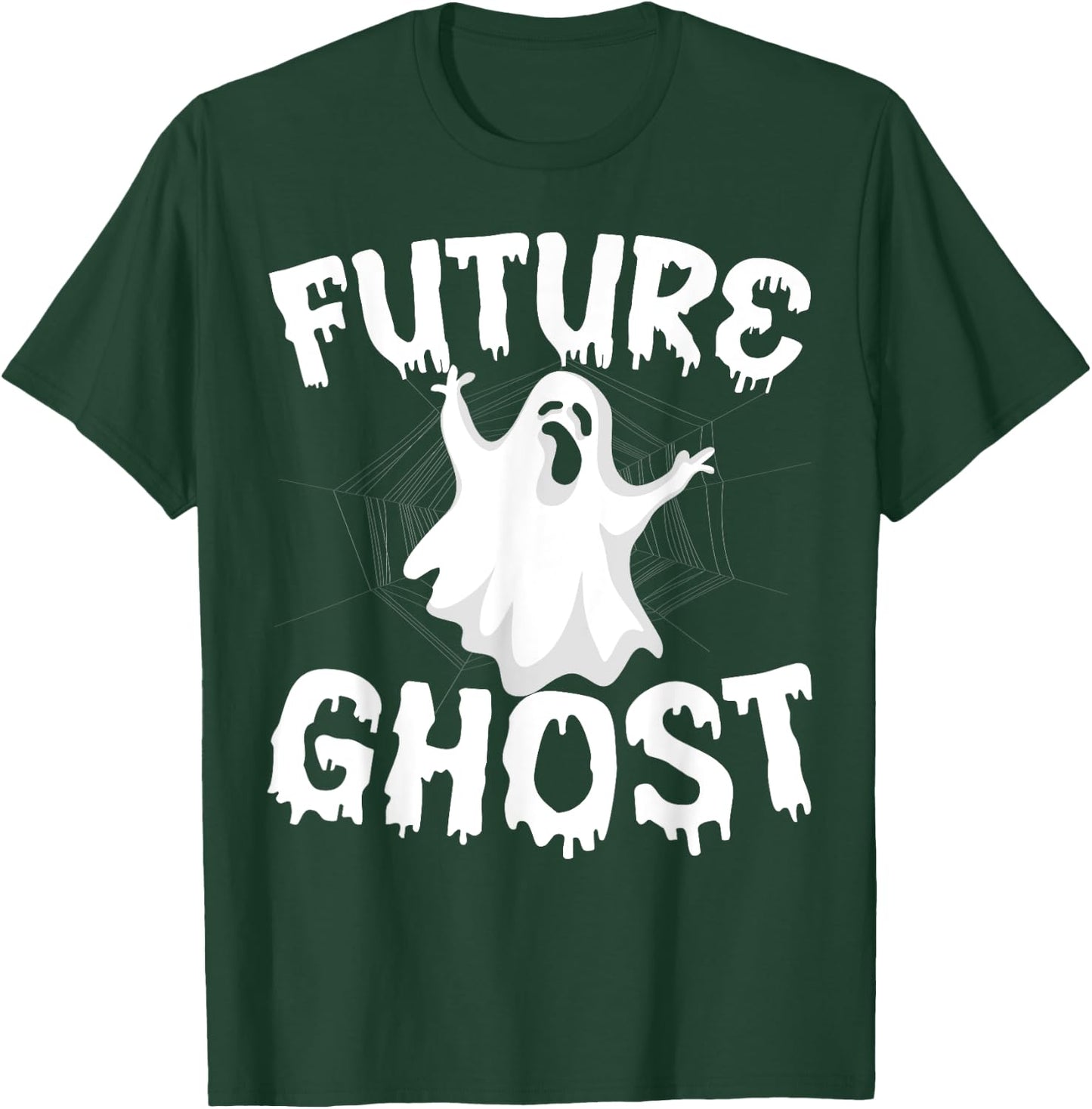 Future Ghost Funny Halloween Boo Spooky Trick Or Treat T-Shirt - T-Shirt | Forest