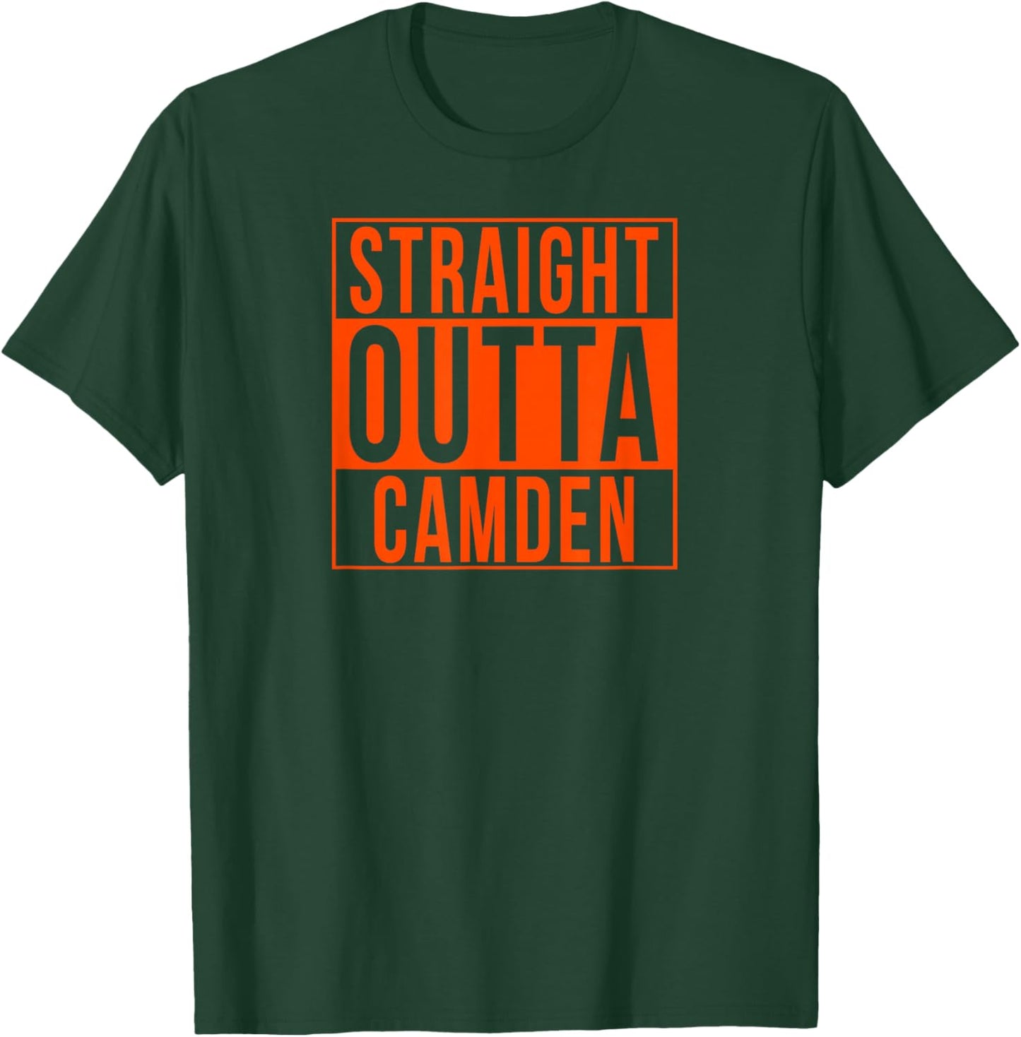 Straight Outta Camden - Baltimore Baseball T-Shirt - T-Shirt | Forest