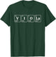 Viola Player - Periodic Table Violist Jazz Music Lover T-Shirt - T-Shirt | Forest