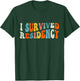 I Survived Residency Groovy Residency Graduation For Doctors T-Shirt - T-Shirt | Forest