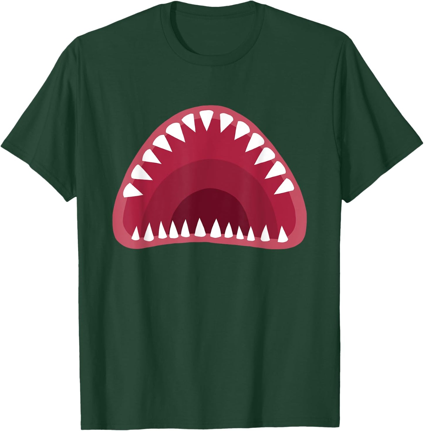 Shark Mouth Halloween T-Shirt - T-Shirt | Forest