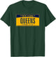 Queens New York License Plate T-Shirt - T-Shirt | Forest