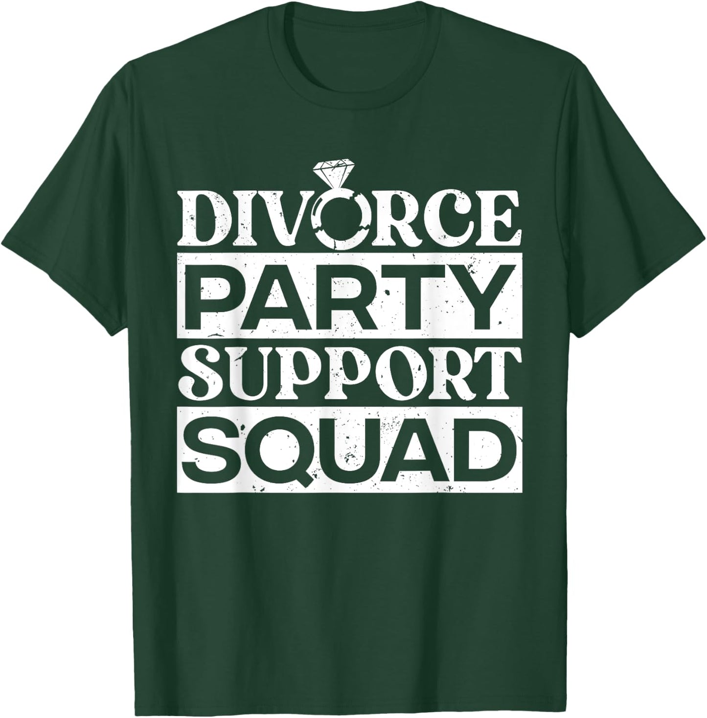 Cool Divorce Art Women Divorcing Divorced Divorcee T-Shirt - T-Shirt | Forest