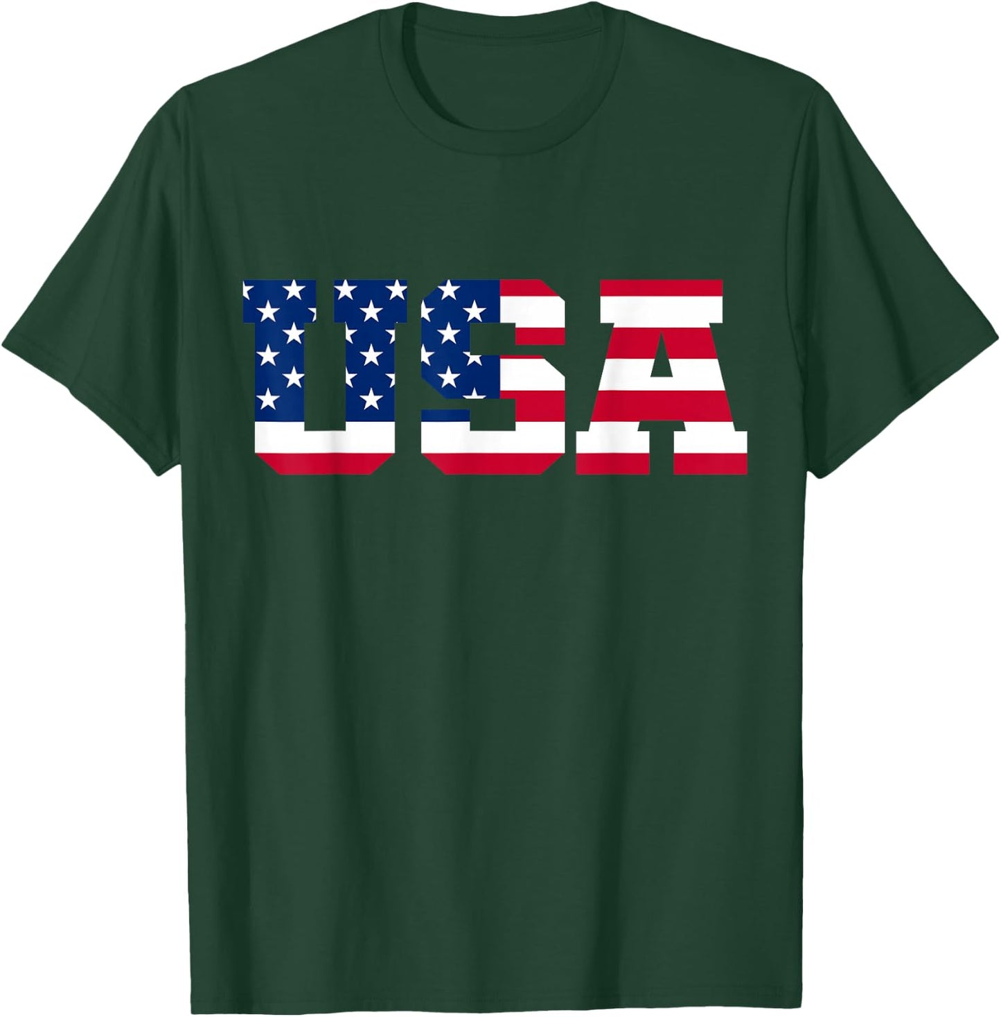 USA T-Shirt - T-Shirt | Forest