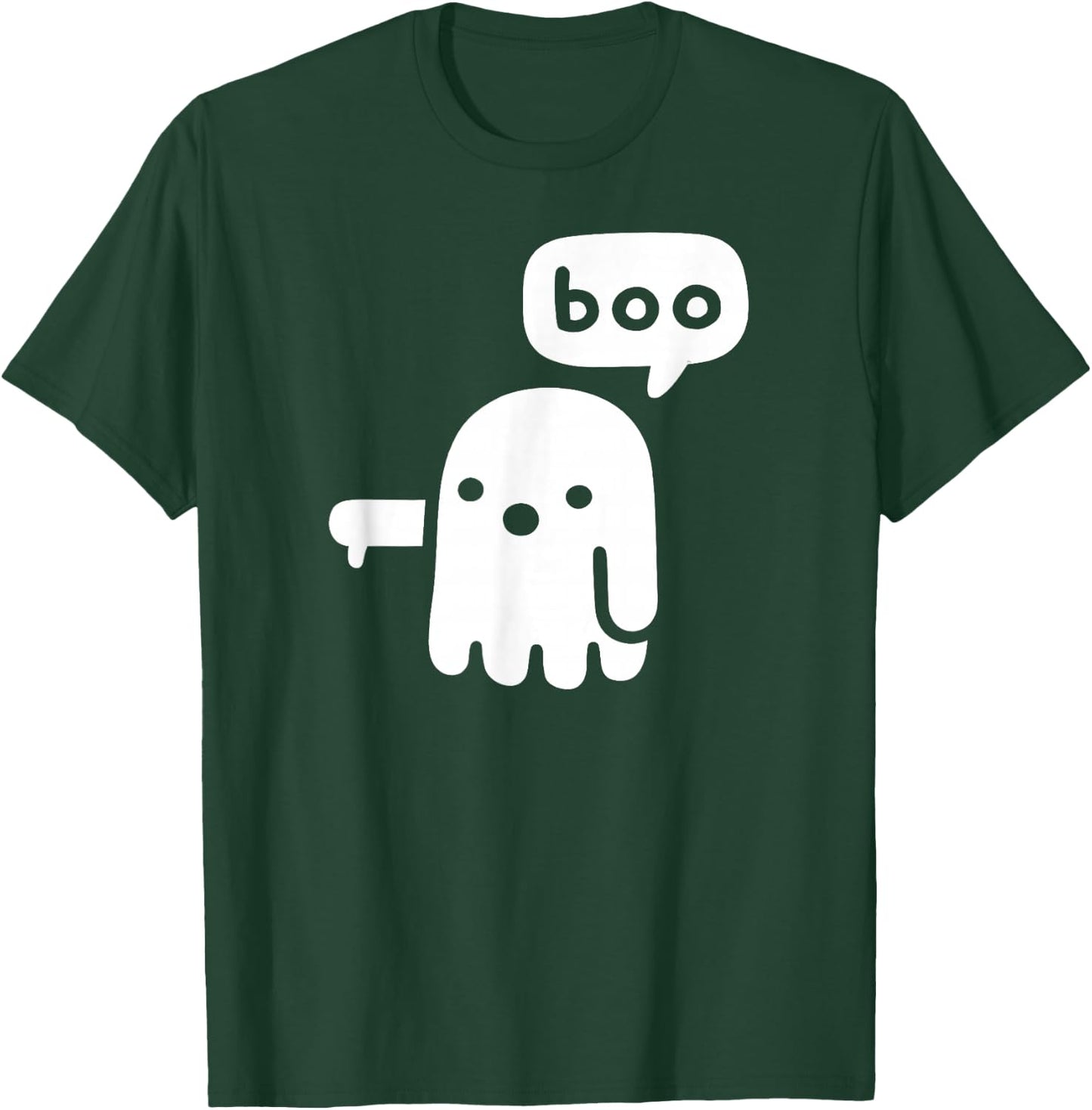 Funny Chunky Ghost Of Disapproval Boo Halloween Classic T-Shirt - T-Shirt | Forest