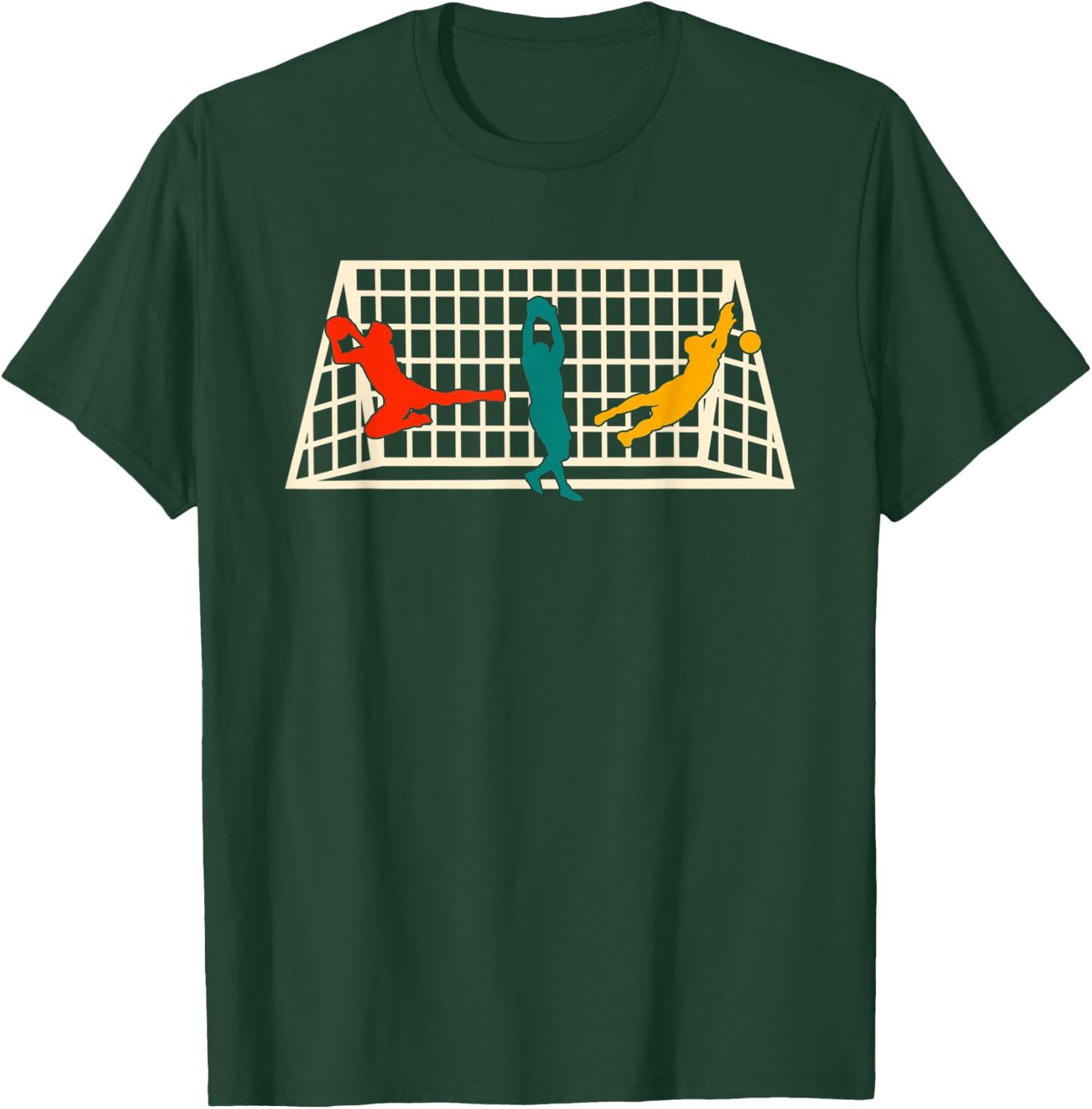 Goalie Goalkeeper Soccer Player Sport Team Keeper Goaltender T-Shirt - T-Shirt | Forest