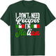 I Don't Need Recipes I'm Italian Italy Chef Cook T-Shirt - T-Shirt | Forest