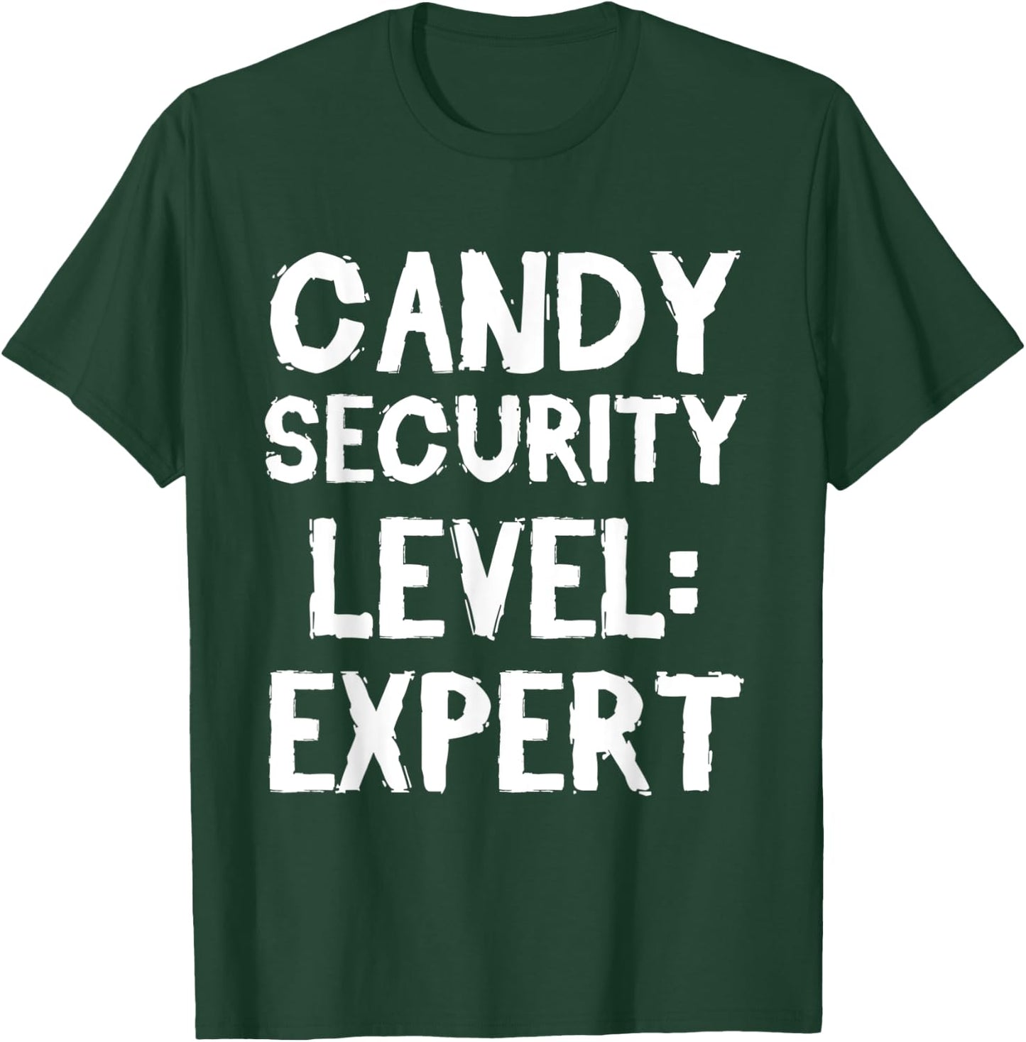 Candy Security Funny Halloween Party T-Shirt - T-Shirt | Forest