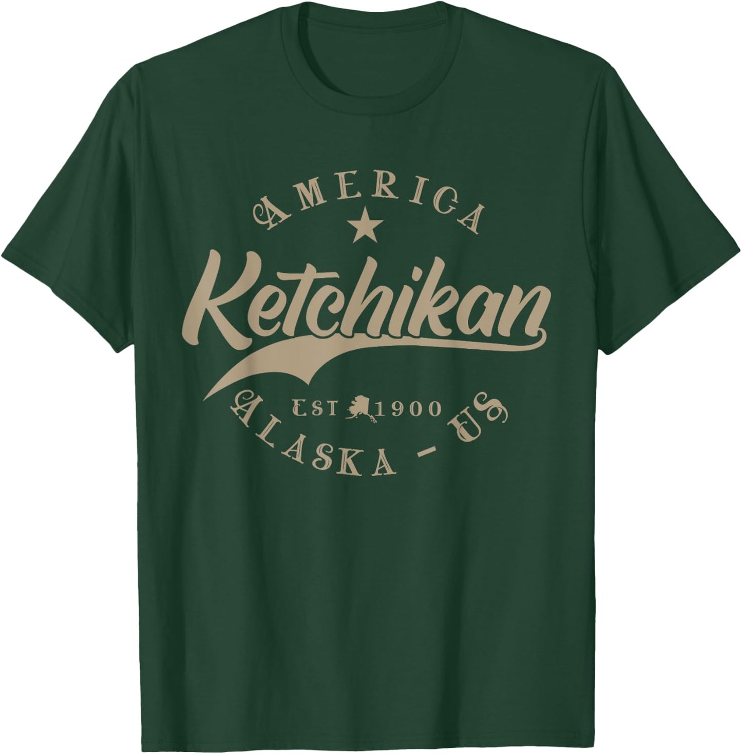Ketchikan AK | Alaska T-Shirt - T-Shirt | Forest