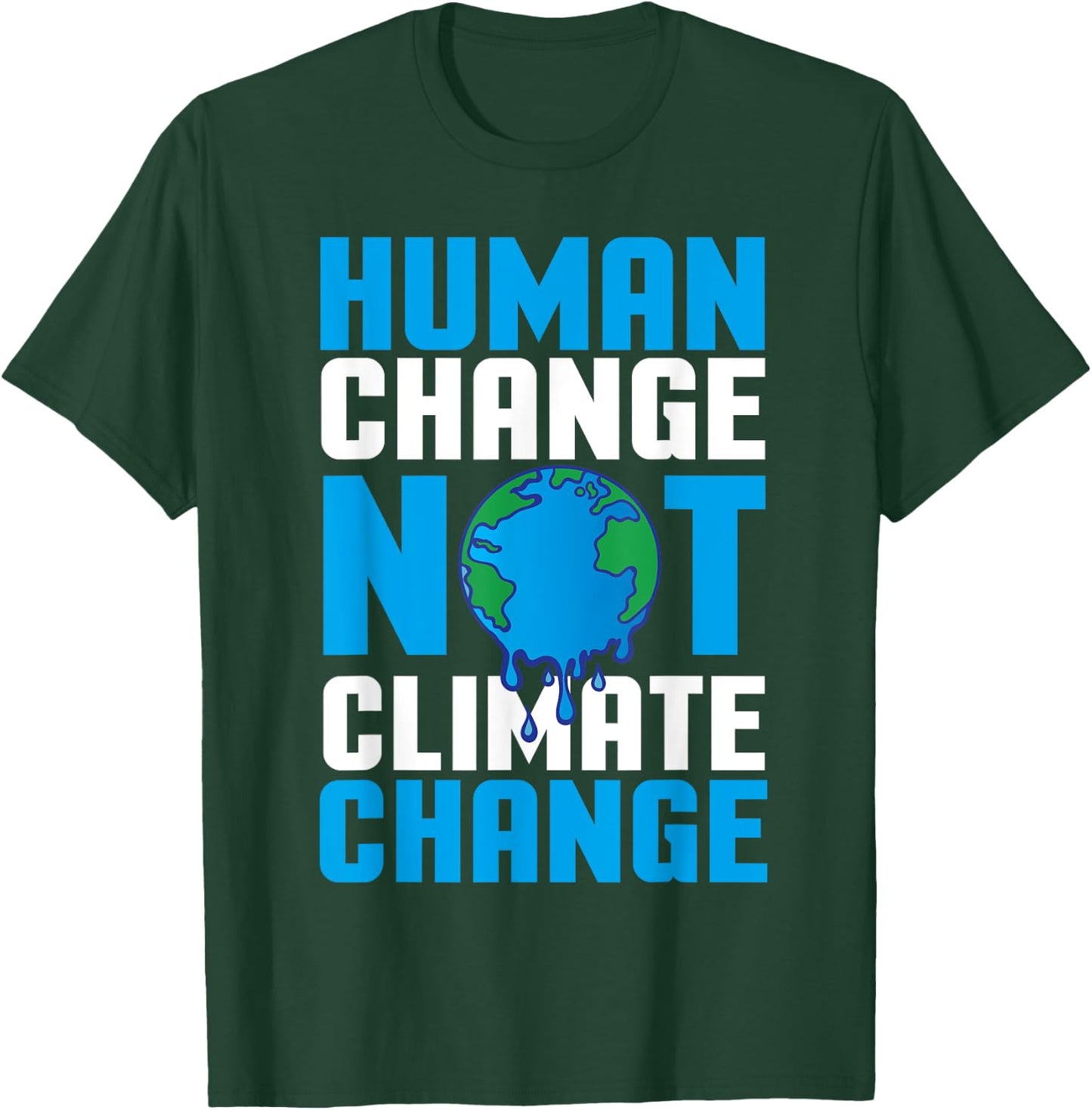 Cool Climate Change Art Men Women Global Warming Environment T-Shirt - T-Shirt | Forest