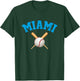 Miami Baseball T-Shirt - T-Shirt | Forest
