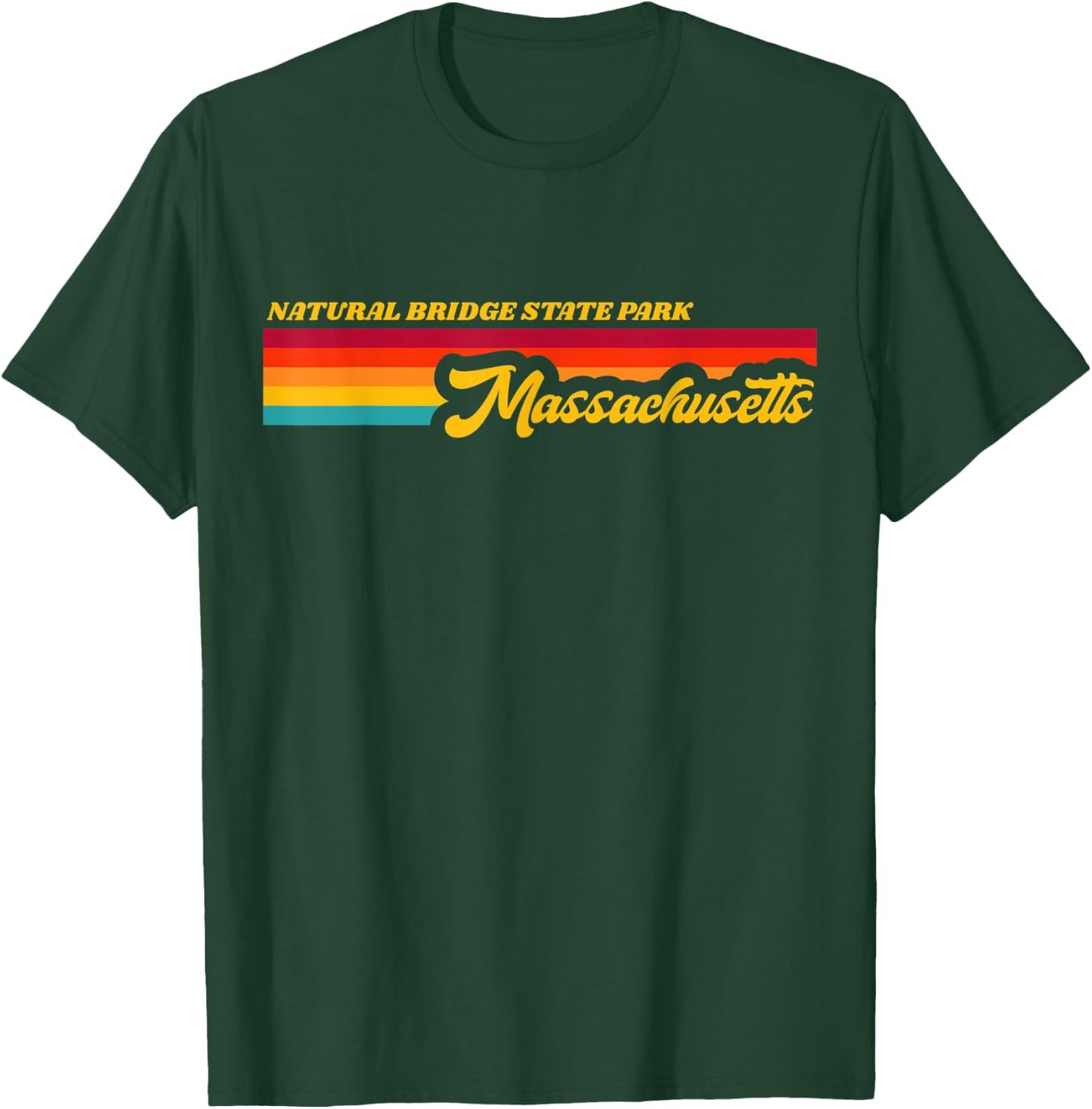 Massachusetts NATURAL BRIDGE State Park T-Shirt - T-Shirt | Forest