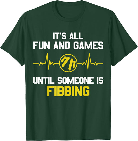 Cardiac Nurse Fibbin Funny Cardiology Nurse CVICU T-Shirt - T-Shirt | Forest