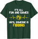 Cardiac Nurse Fibbin Funny Cardiology Nurse CVICU T-Shirt - T-Shirt | Forest
