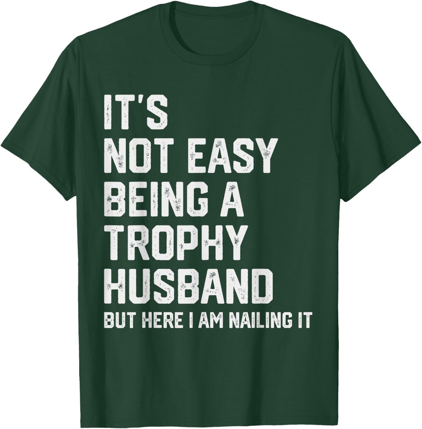 Funny Husband Wife Marriage Anniversary - Men's Vintage Humorous Modern - Black - Small - Short Sleeve T-Shirt - T-Shirt | Forest