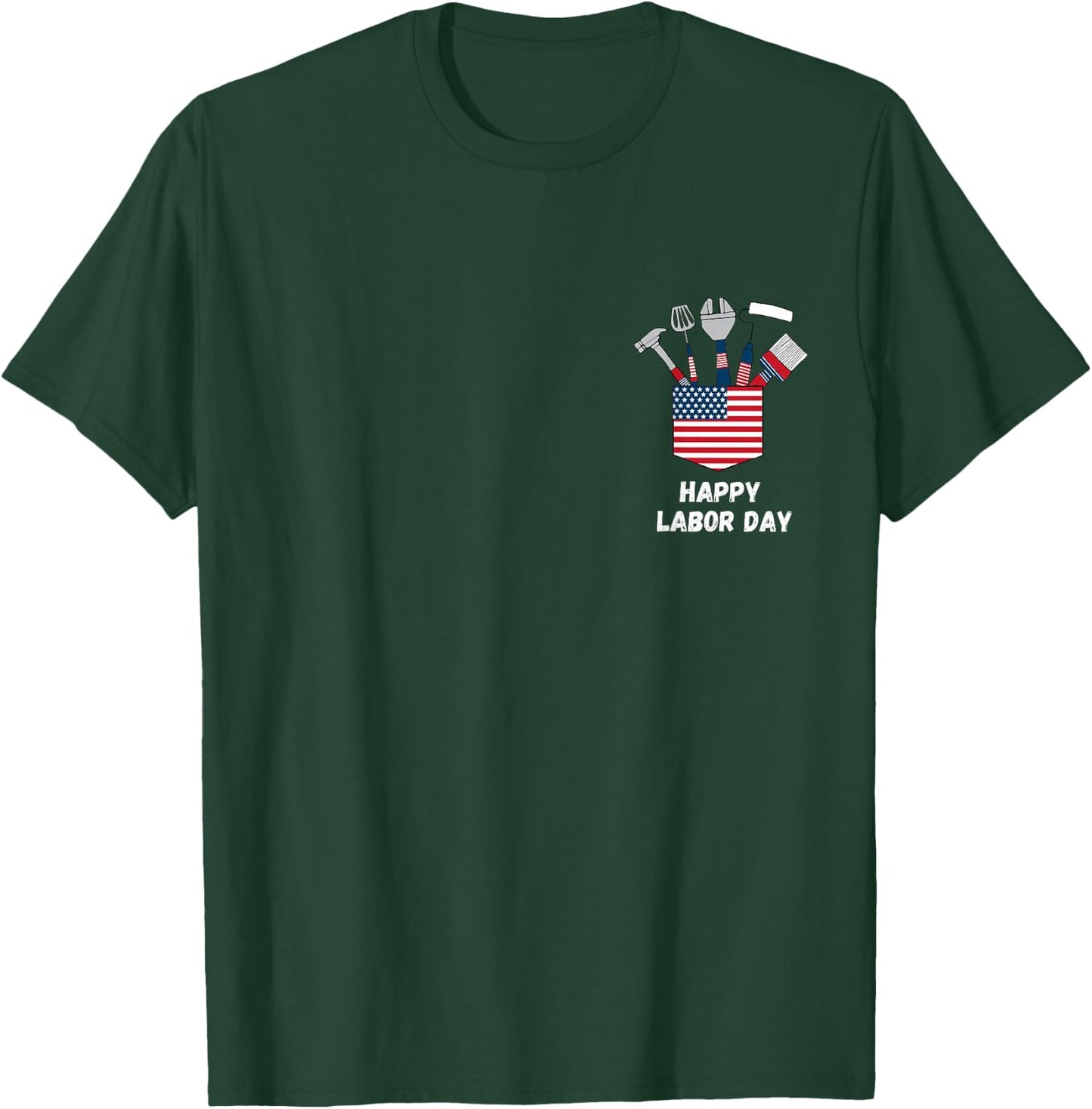 Happy Labor Day Union Worker Celebrating my first Labor Day T-Shirt - T-Shirt | Forest