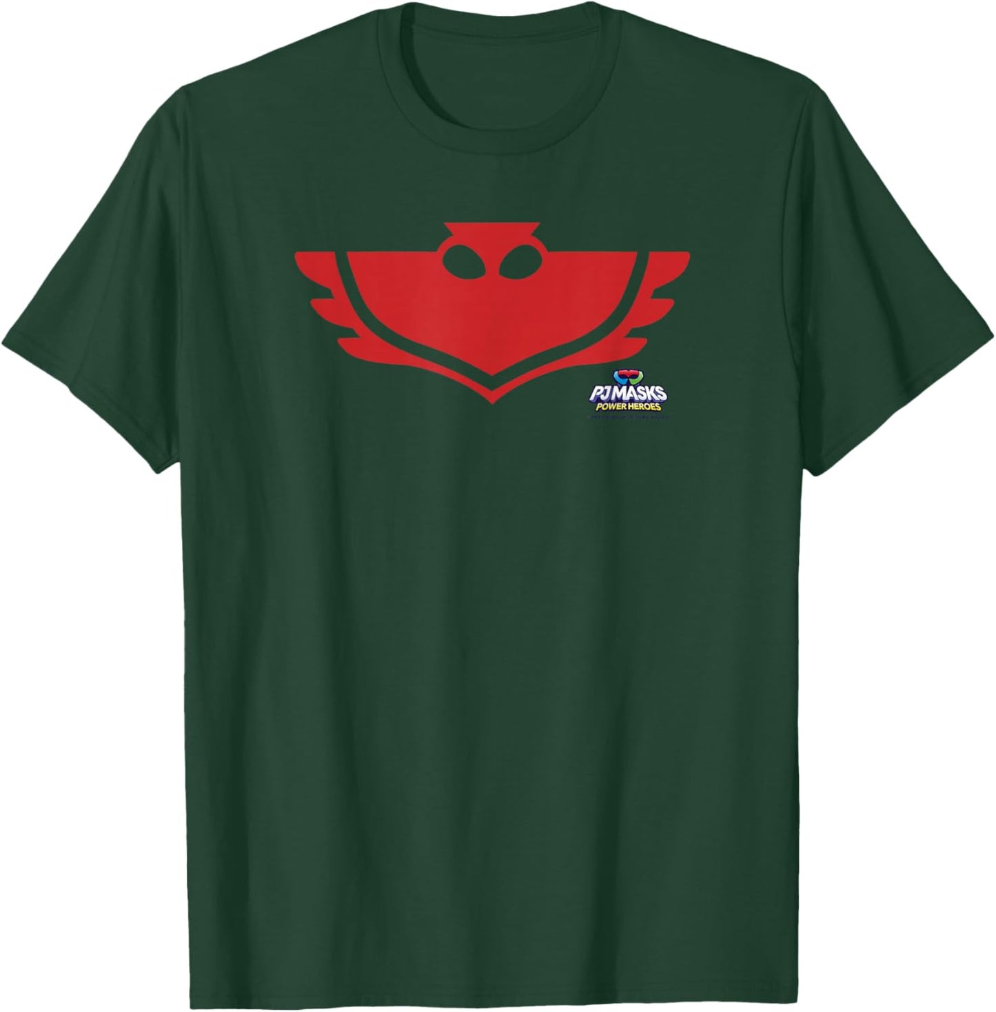 PJ Masks Owlette Eagle Owl Icon Power Logo V2 T-Shirt - T-Shirt | Forest