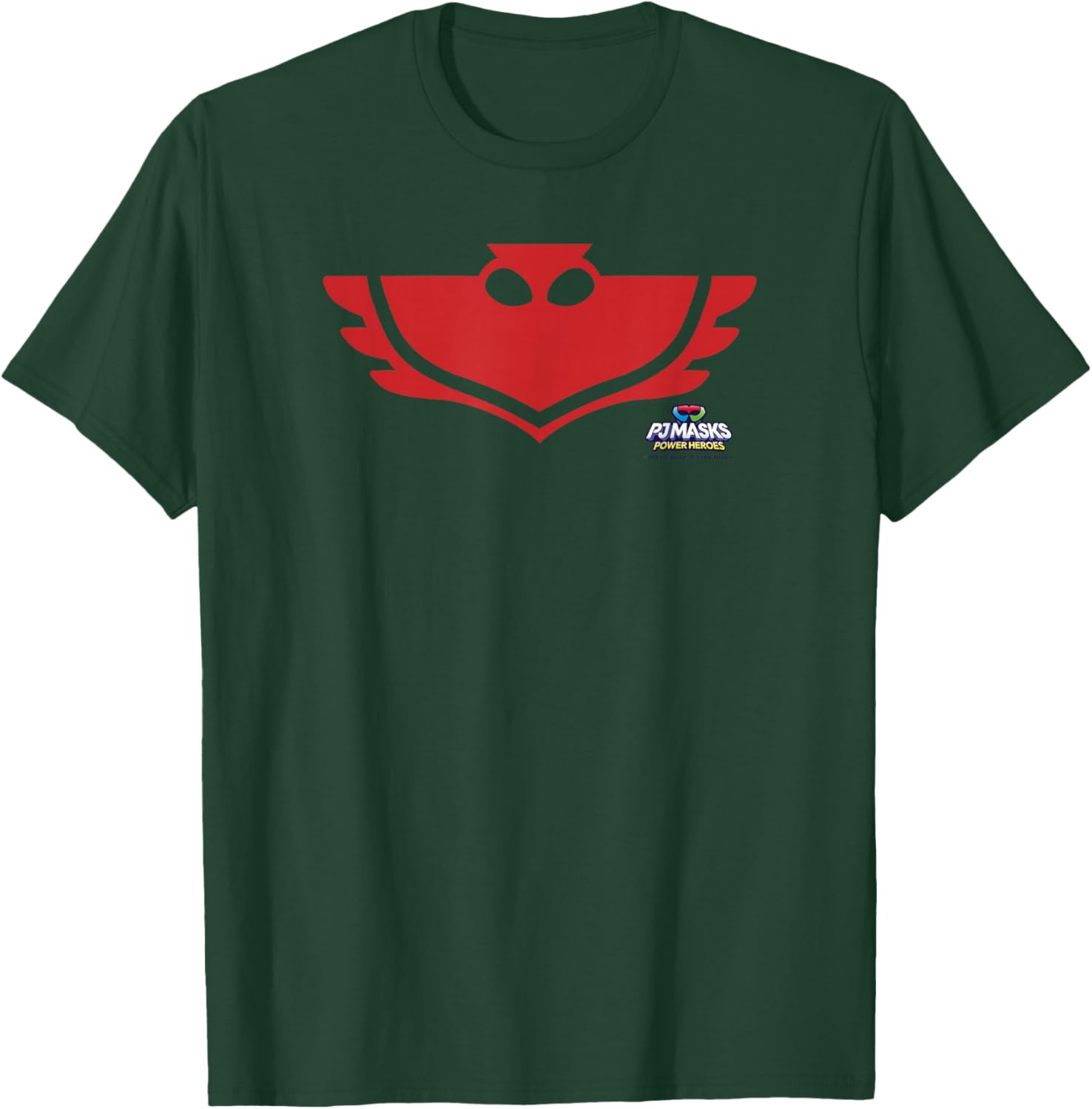 PJ Masks Owlette Eagle Owl Icon Power Logo V2 T-Shirt - T-Shirt | Forest