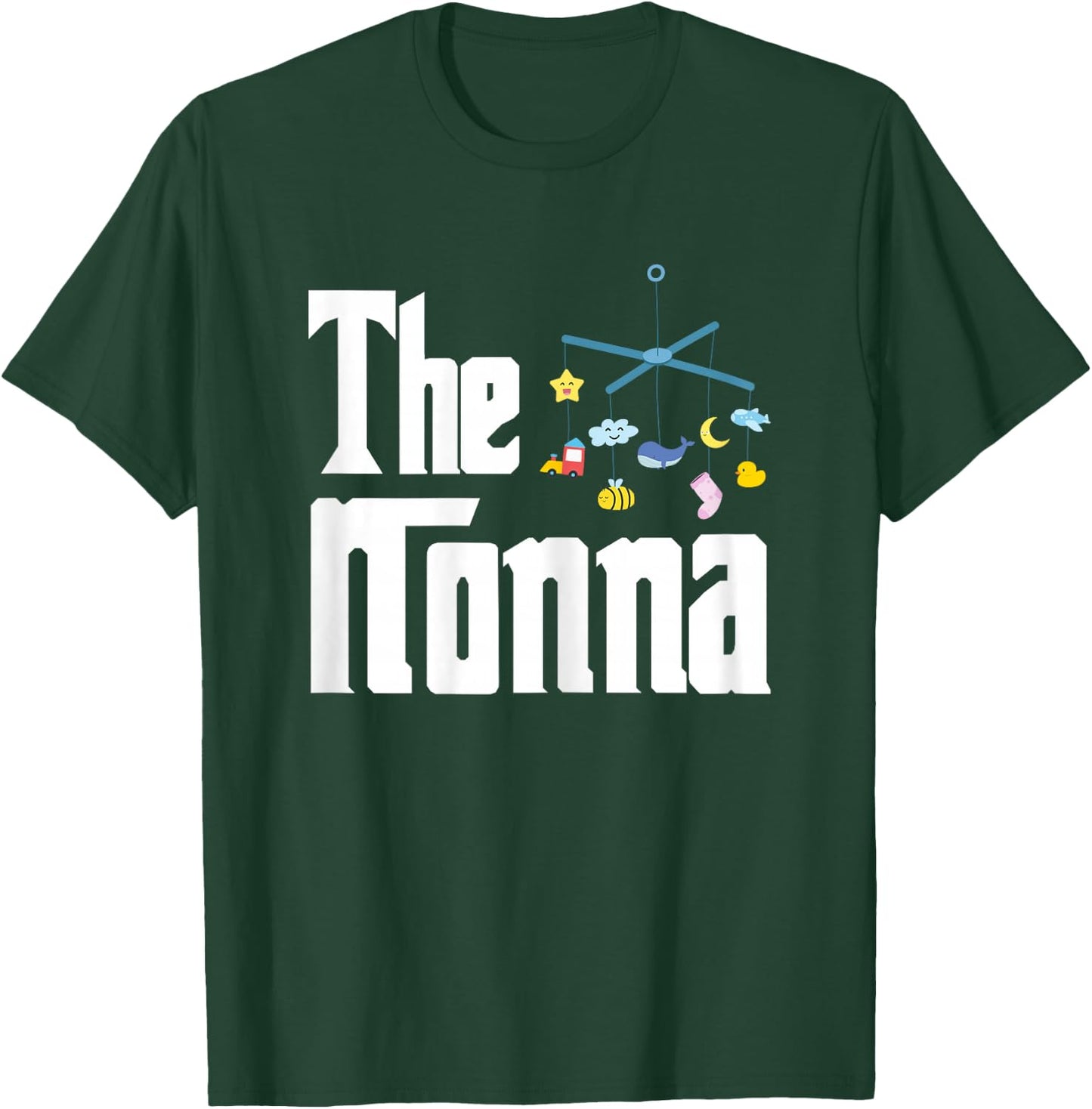 The Nonna | Grandma Grandmom | Grandmother T-Shirt - T-Shirt | Forest