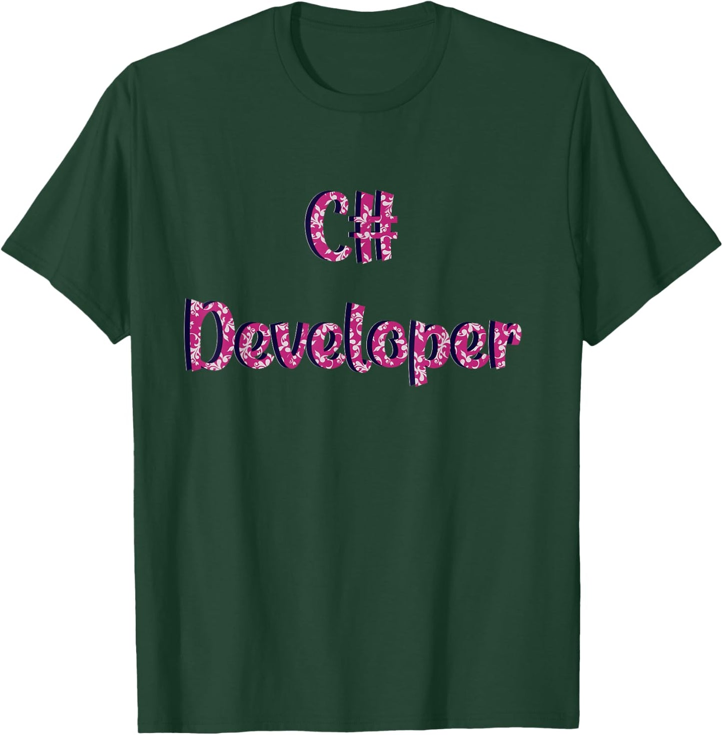 C# Developer T-Shirt - T-Shirt | Forest