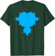 Nerdy Mandelbrot Fractal Chaos Physics Math Teacher Gift T-Shirt - T-Shirt | Forest