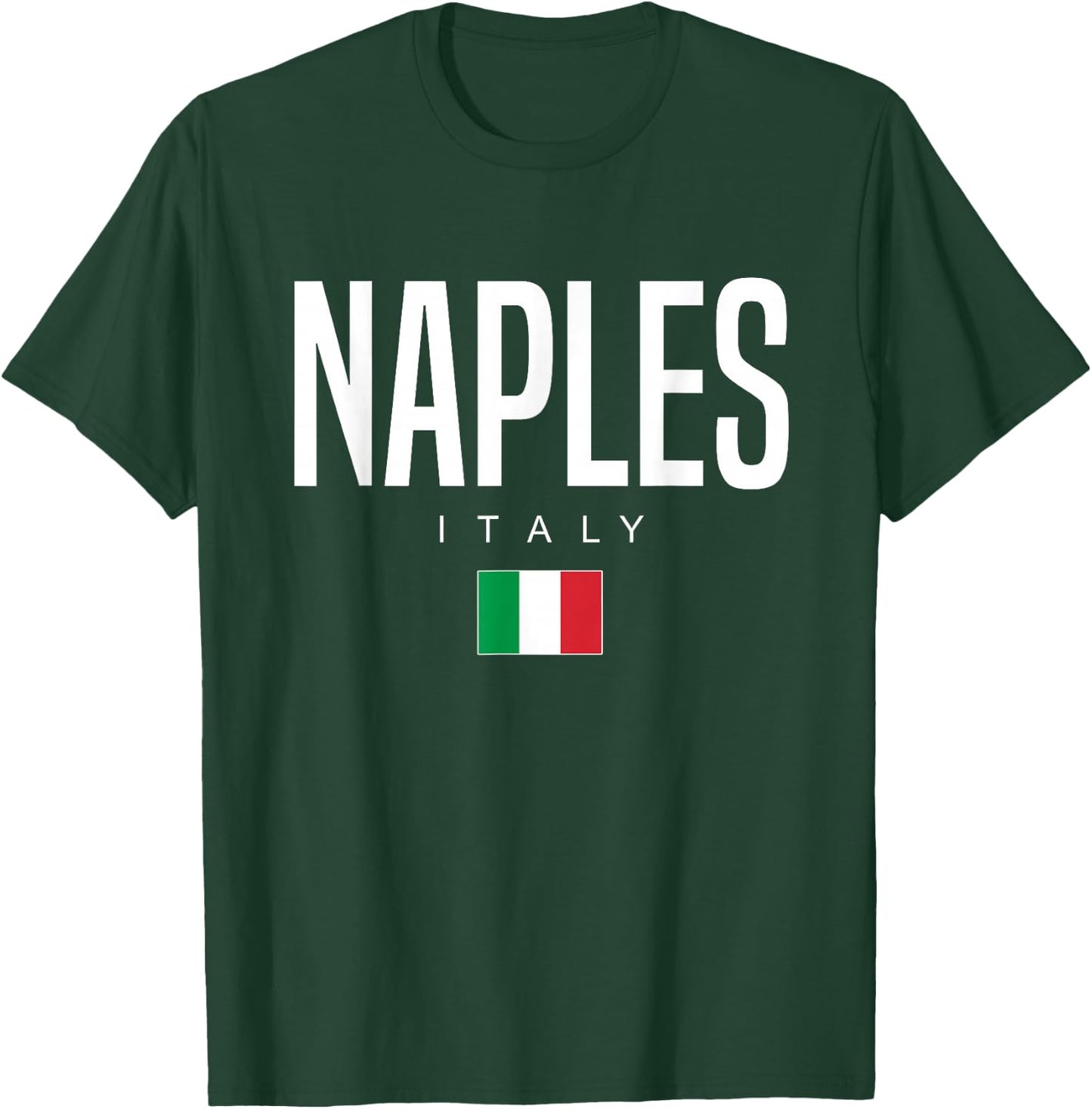Naples Italy T-Shirt - T-Shirt | Forest