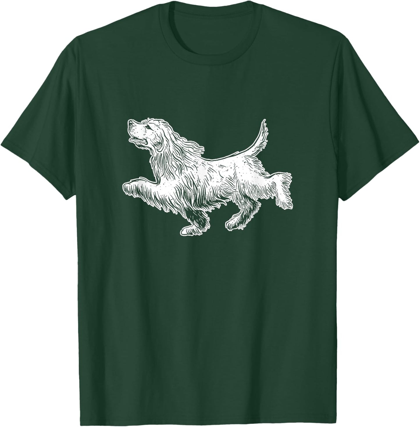 Cocker Spaniel Dog - Animal Breeder Dog Lover Veterinarian T-Shirt - T-Shirt | Forest