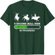 8 Seconds Bull Riding Rodeo Bull Rider T-Shirt - T-Shirt | Forest