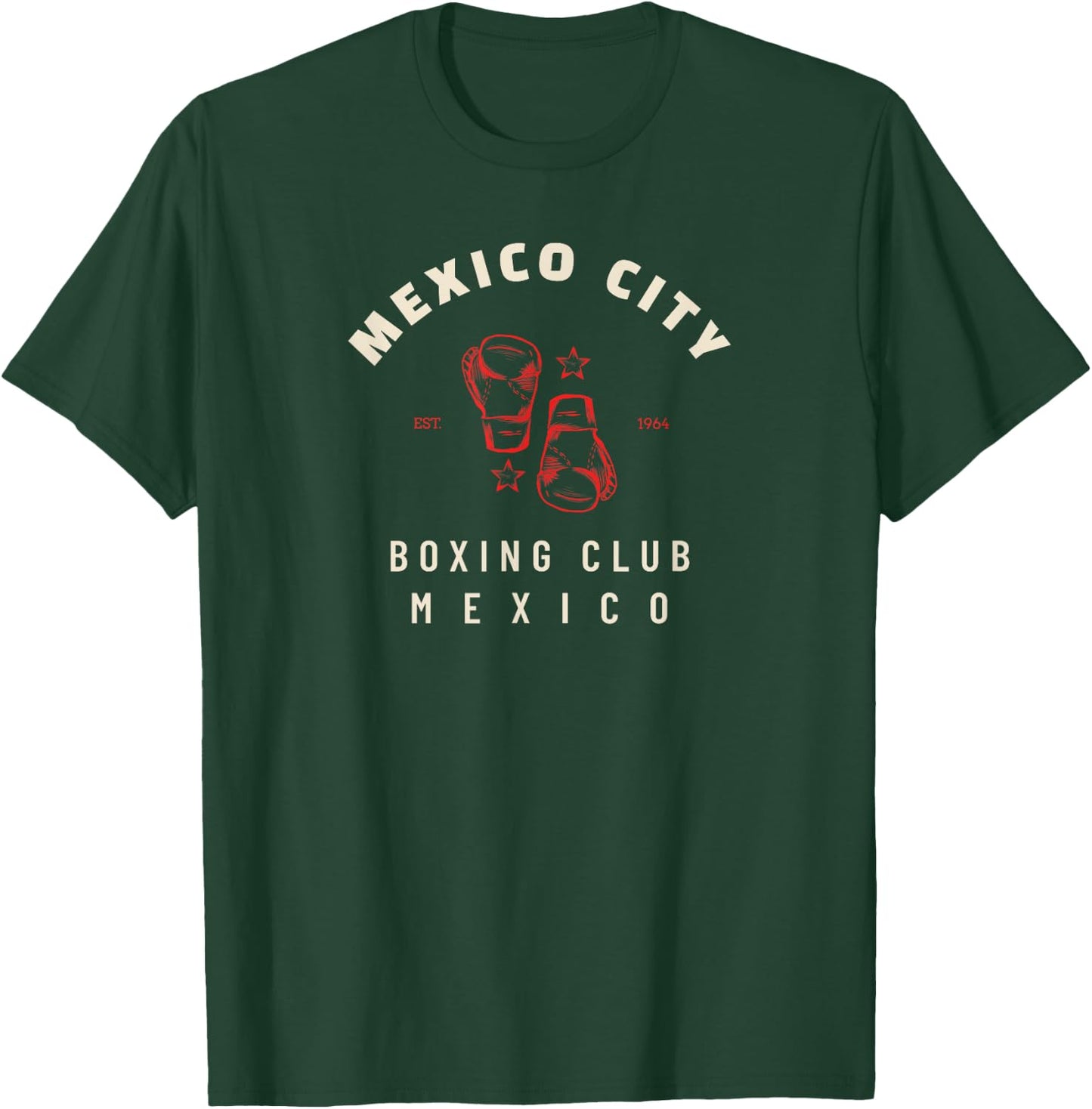 Mexico City Boxing Club Mexico - Boxing T-Shirt - T-Shirt | Forest