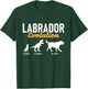 Labrador Evolution - Pet Owner Animal Dog Lover T-Shirt - T-Shirt | Forest