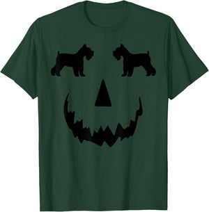 pumpkin Miniature Schnauzer Dog halloween T-Shirt - T-Shirt | Forest