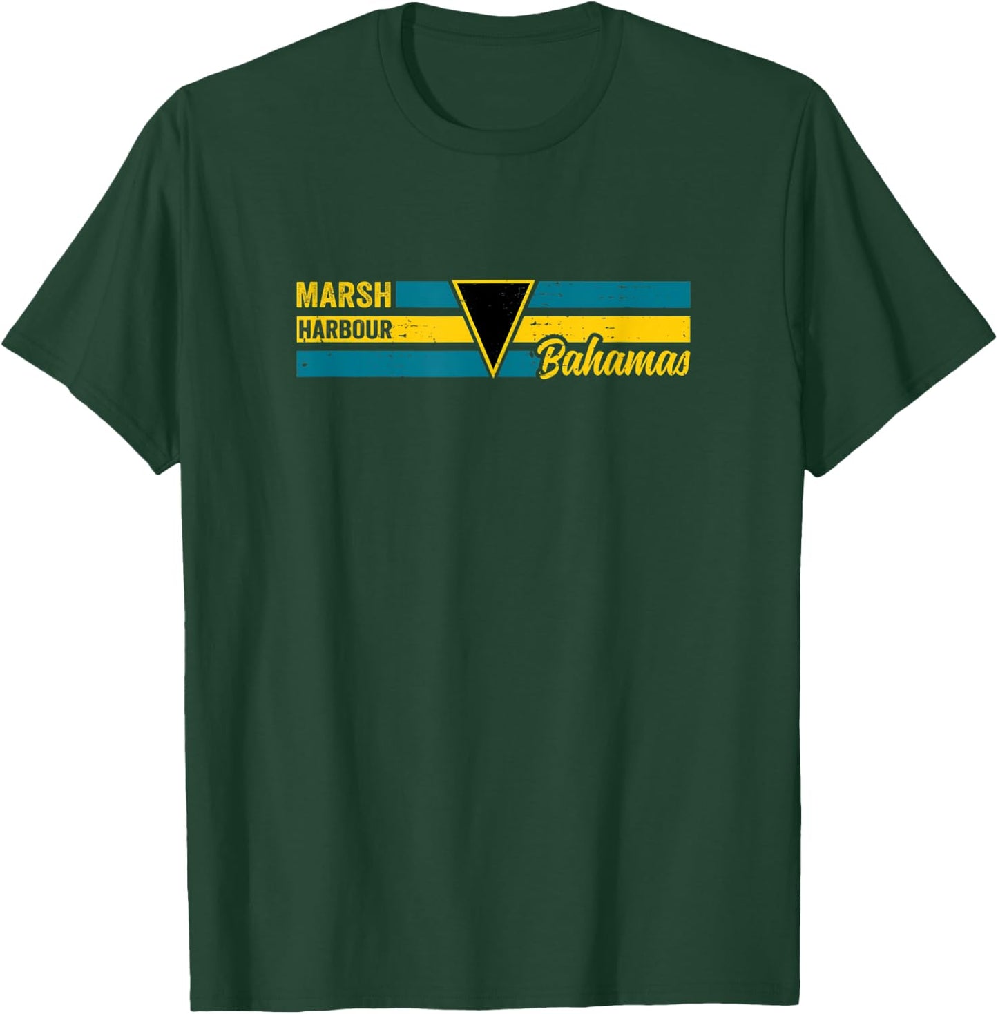 Marsh Harbour Bahamas T-Shirt - T-Shirt | Forest