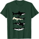 Shark whale orca Ocean Animals T-Shirt - T-Shirt | Forest
