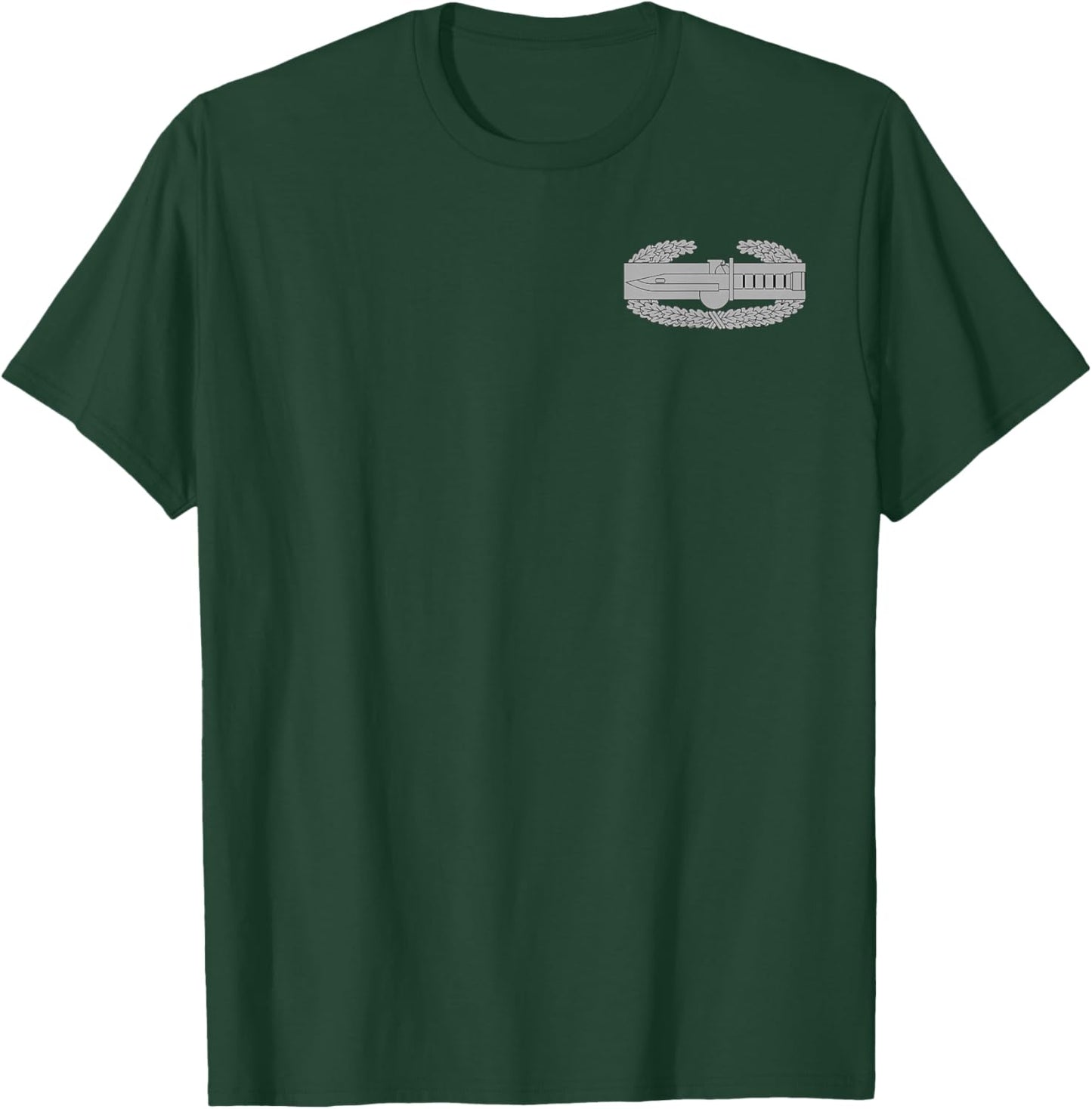 Combat Action Badge Army Medal Award Infantry T-Shirt - T-Shirt | Forest
