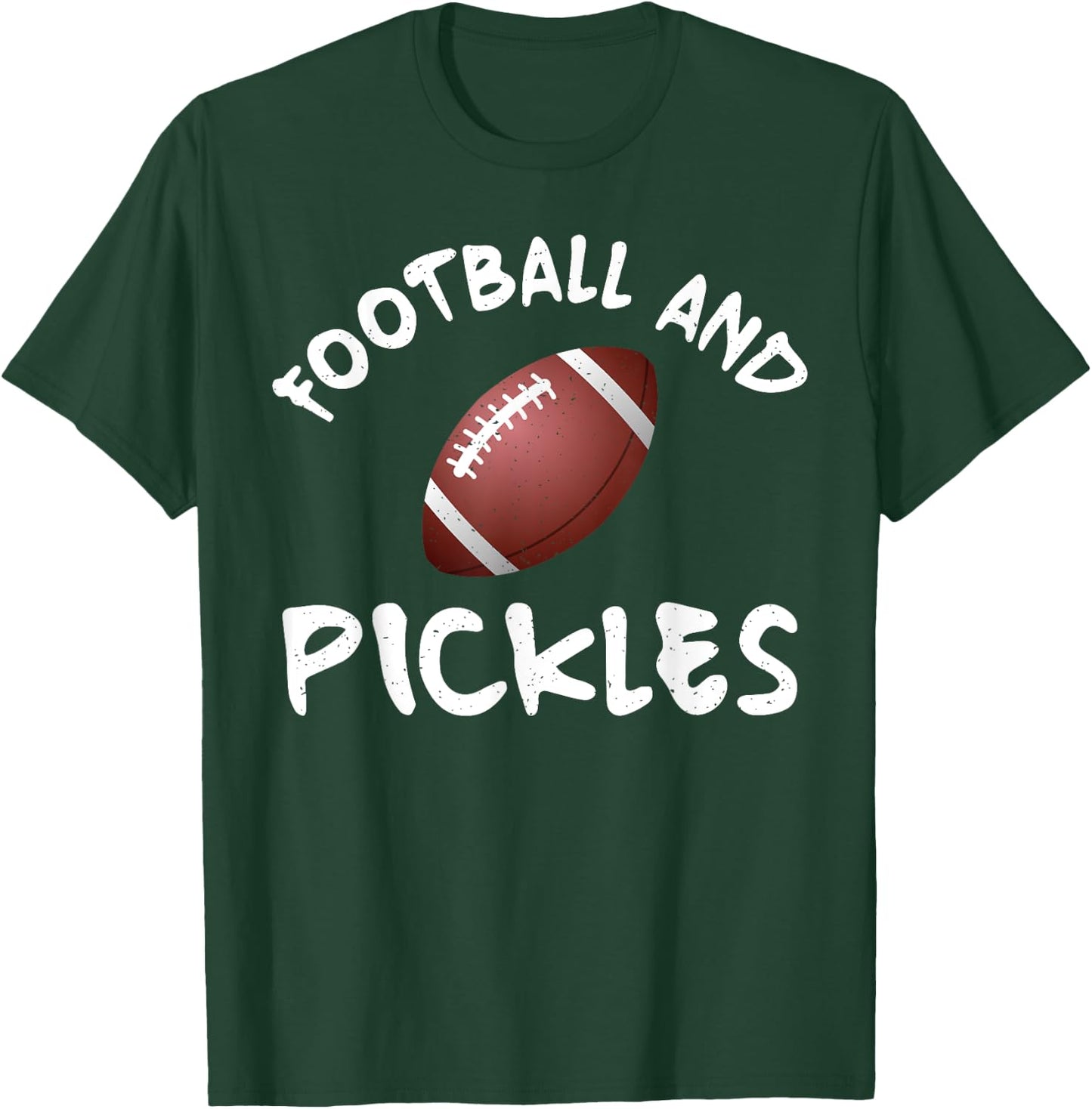 Football and Pickles T-Shirt - T-Shirt | Forest