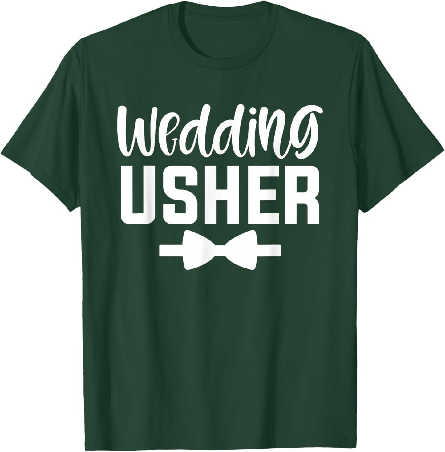 Wedding Usher Golden Wedding Anniversary T-Shirt - T-Shirt | Forest