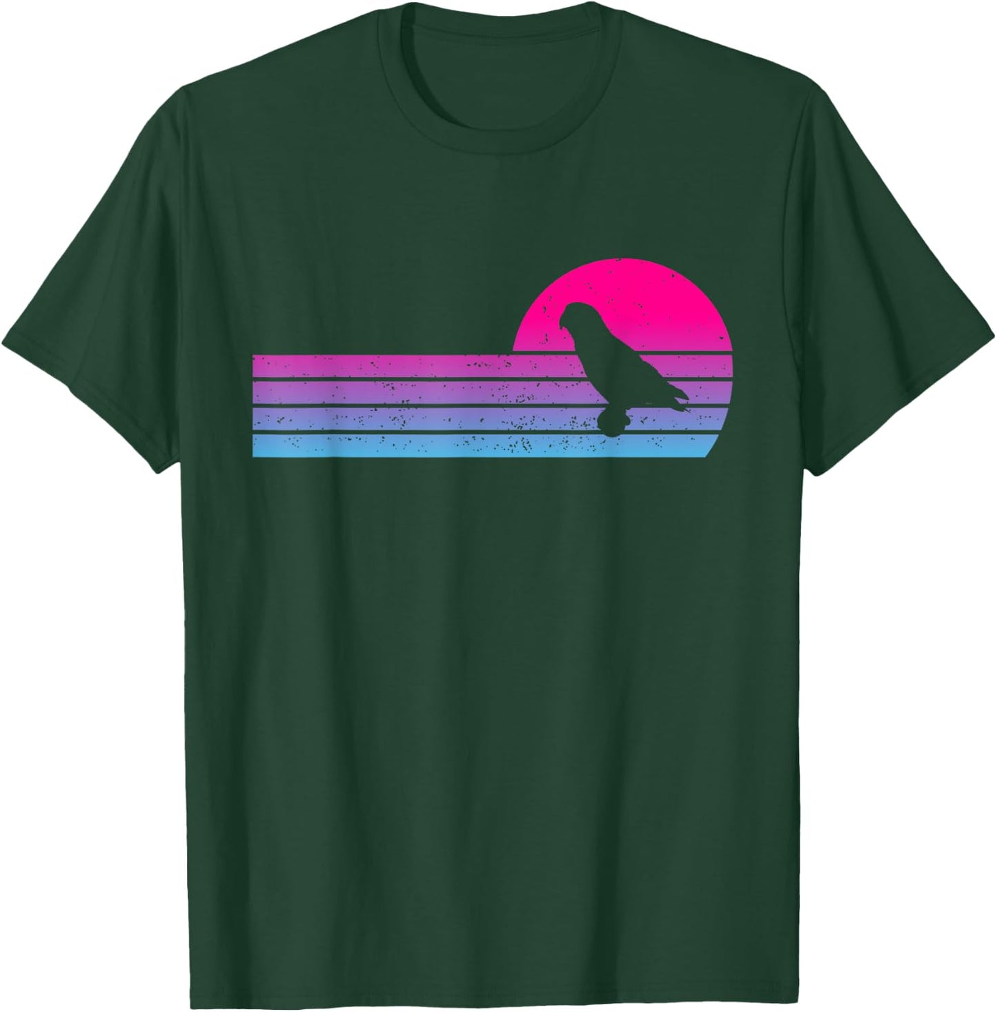 Meyers Parrot Vintage 70s 80s Retro Parrot Lover T-Shirt - T-Shirt | Forest