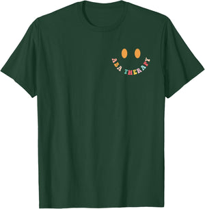 All Behavior is A Form of Communication Aba Therapy 2 Sided T-Shirt - T-Shirt | Forest