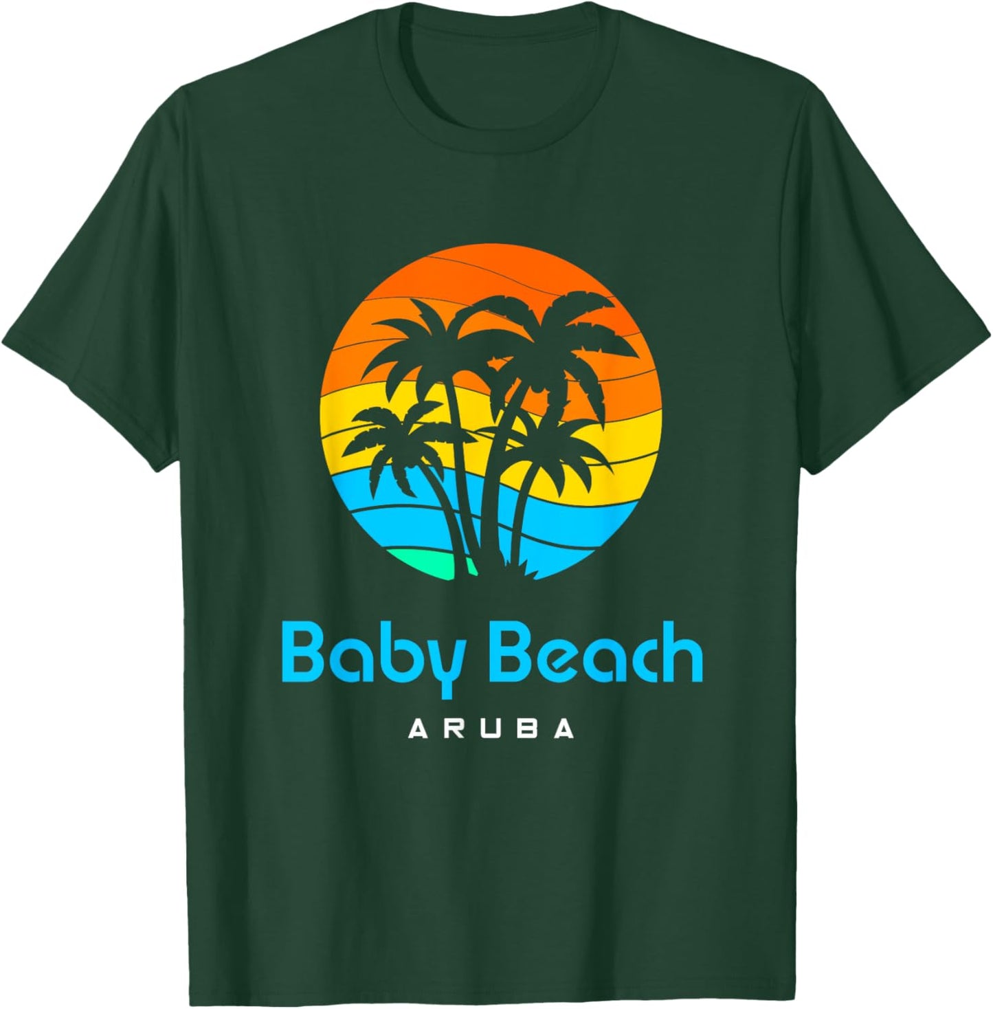 Baby Beach Aruba T-Shirt - T-Shirt | Forest