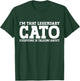 Cato Surname Funny Team Family Last Name Cato T-Shirt - T-Shirt | Forest
