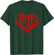 Jesus Heart (Red) T-Shirt - T-Shirt | Forest