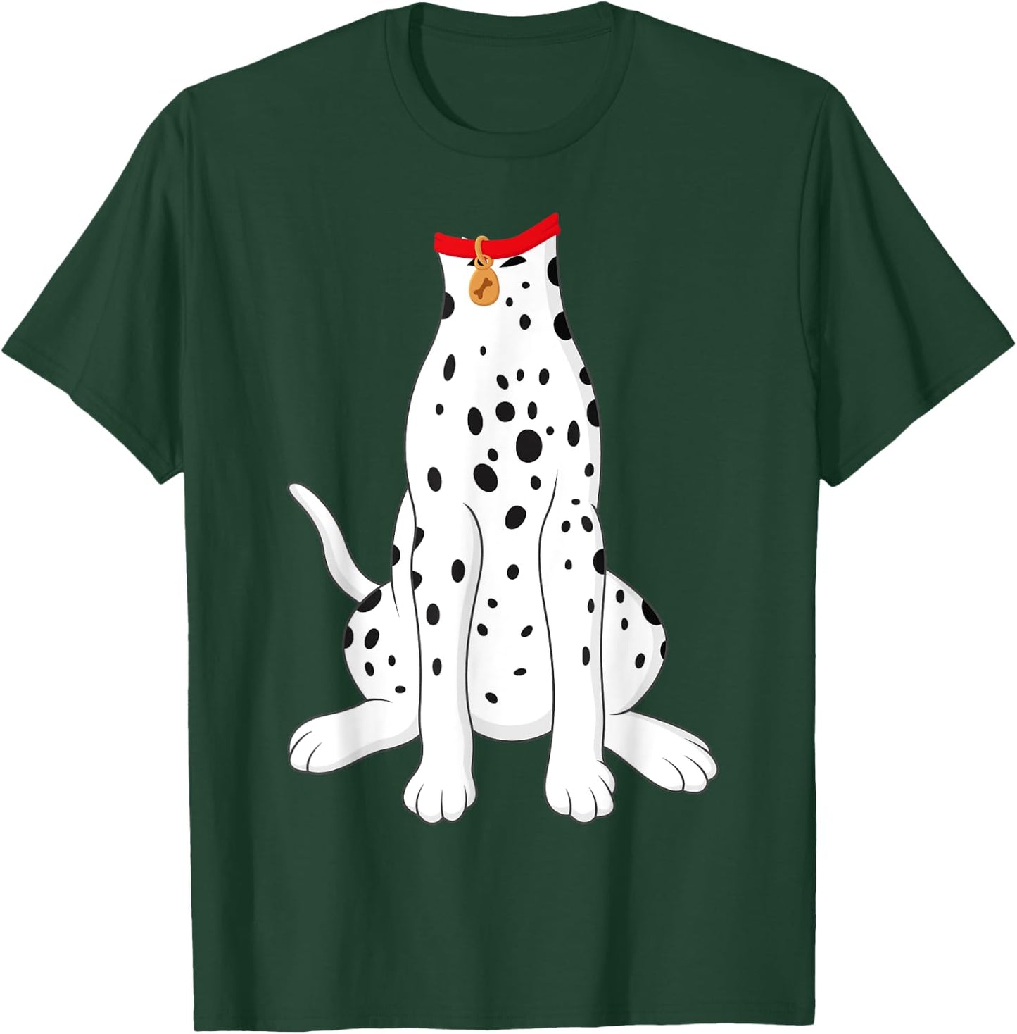 Dalmatian Dalmatian Costume Shirt T-Shirt - T-Shirt | Forest