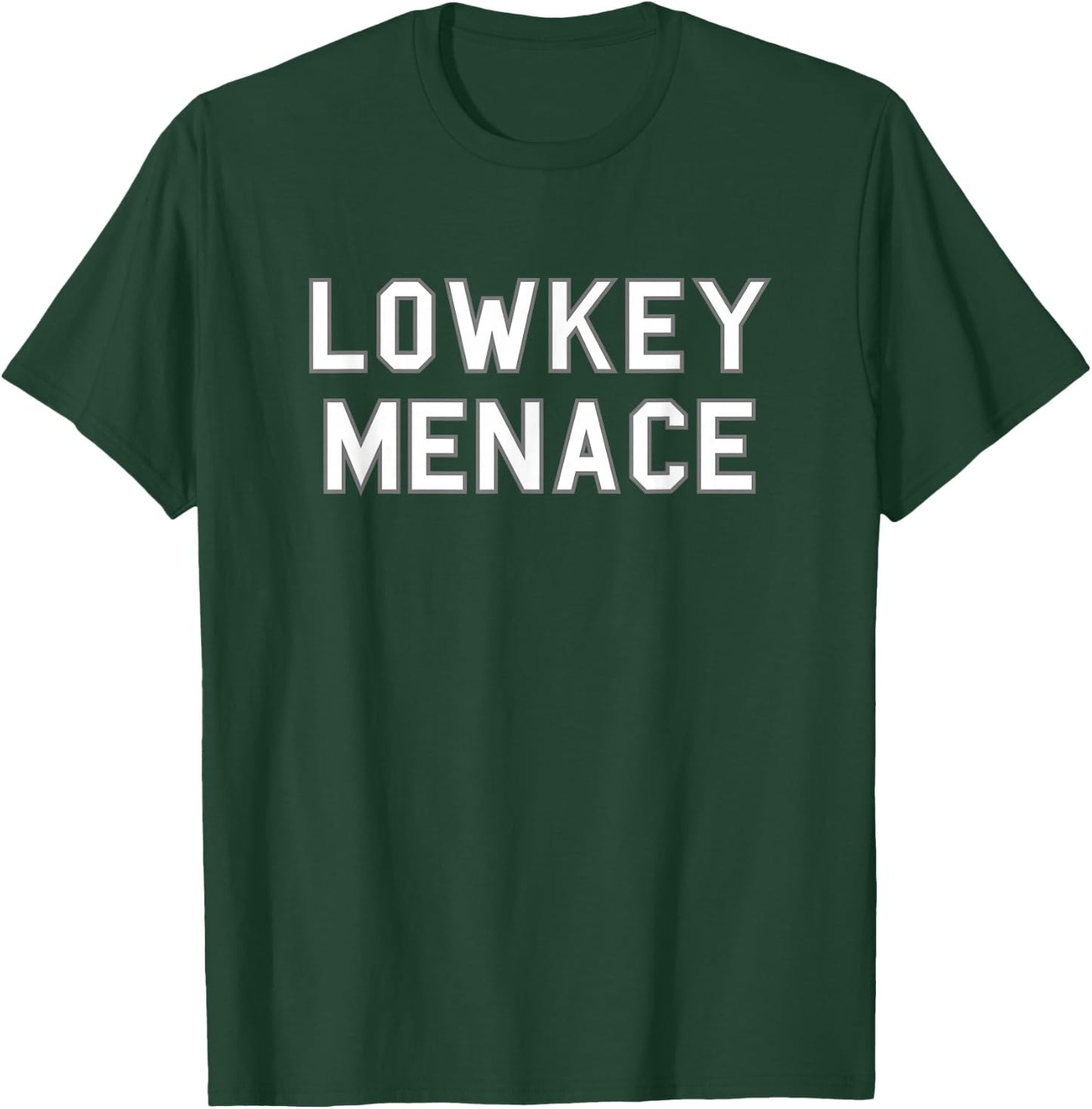 Lowkey Menace School Pride Cute Gag Funny Fan T-Shirt - T-Shirt | Forest