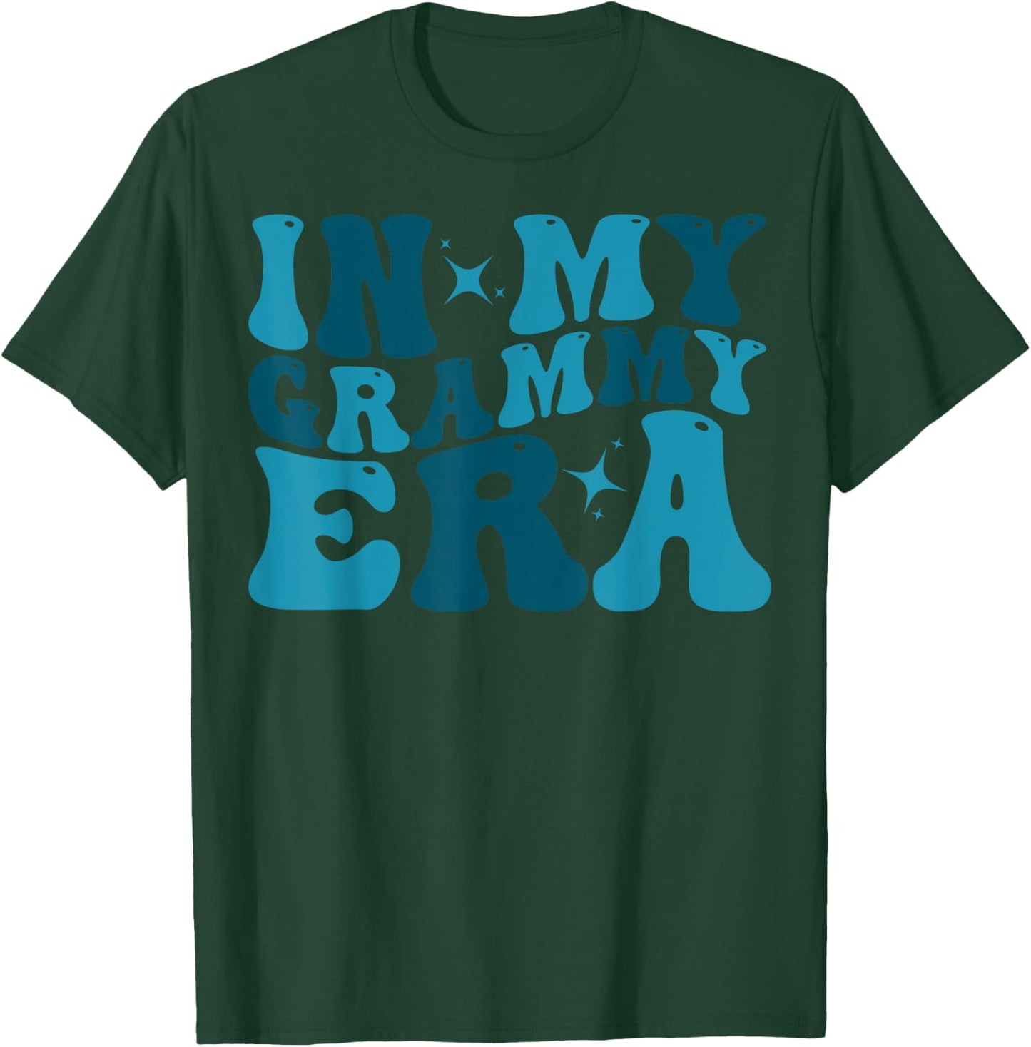 In My Grammy Era Lover Groovy Retro Mom Mother's Day T-Shirt - T-Shirt | Forest