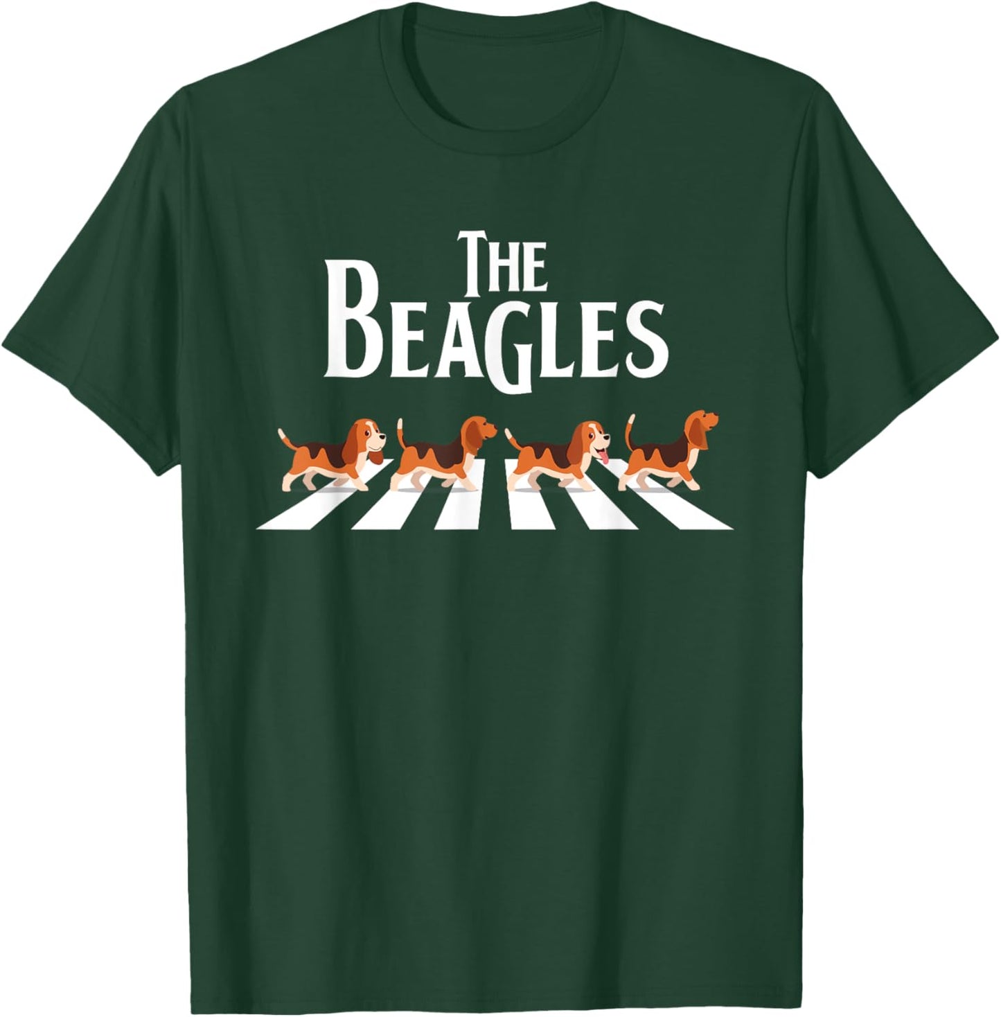 The Beagles - Dog Animal Lover Puppy Owner Veterinarian Men Women Girls Kids T-Shirt - T-Shirt | Forest