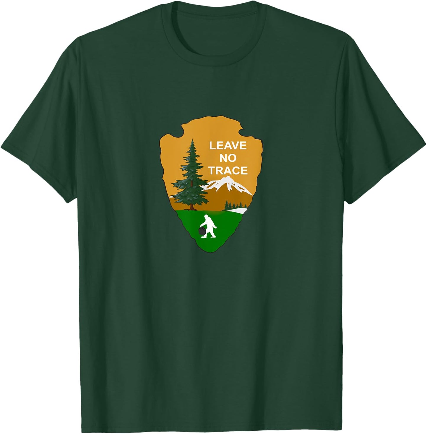 Leave No Trace National Parks Edition T-Shirt - T-Shirt | Forest