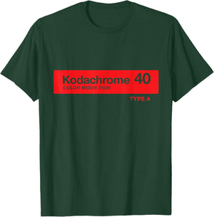 Kodak Kodachrome 40 T-Shirt - T-Shirt | Forest