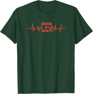 Film Editor Filmmaker Movie Producer Video Director T-Shirt - T-Shirt | Forest